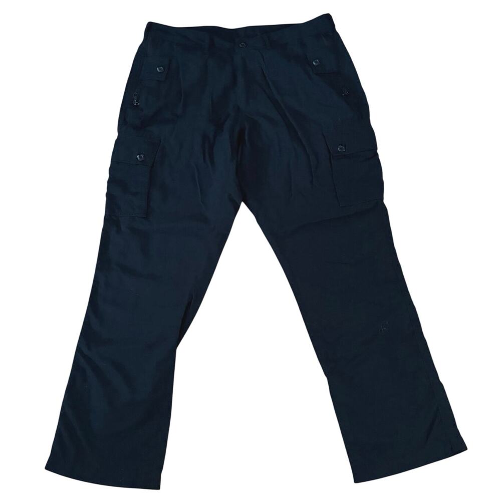 Clothing Arts Men’s Size 34 x 30 P^cubed Pick Pocket Proof Cargo Pants Black
